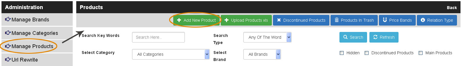 Add to cart product